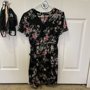Black Floral Dress